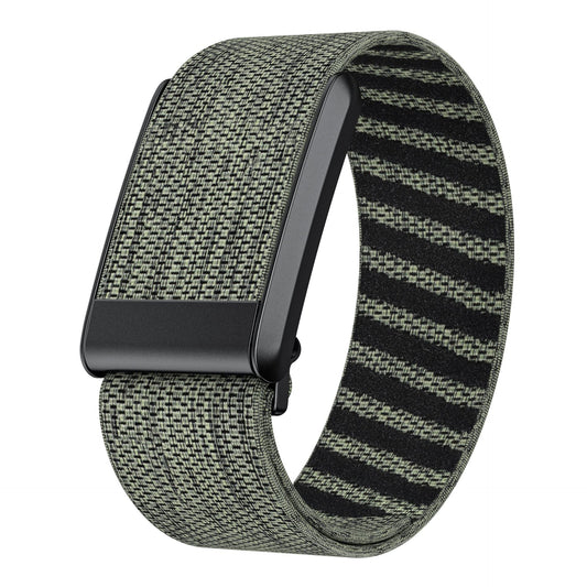 4.0 Nylon Whoop Strap | Premium Woven Replacement Band | Adjustable Fitness Tracker Strap | Breathable & Lightweight | Green