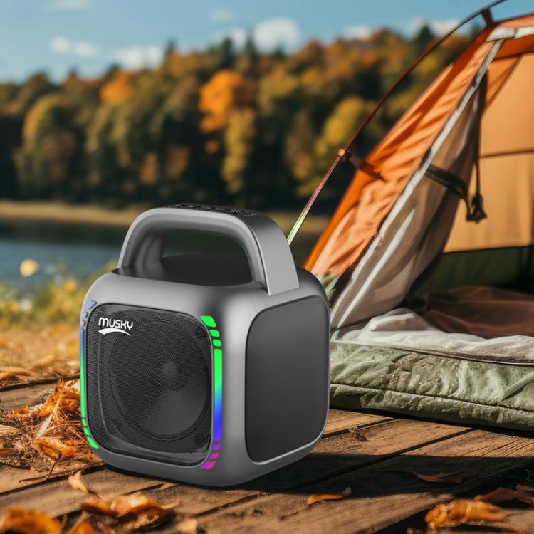 MUSKY MS6K Portable Bluetooth Speaker | 50W RGB Outdoor Speaker