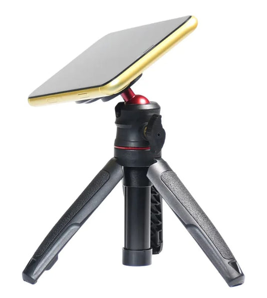 Mini Tripod Stand for phone camera with holder cold shoe and Magnetic Mobile Phone Tripod mount Adapter with 1/4 inch
