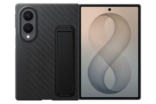Carbon Wave Fold stand Case Galaxy Z Fold8 and Fold8 Ultra