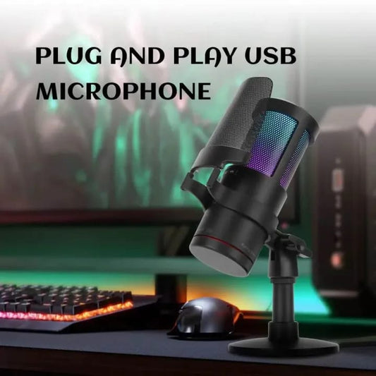 RGB Recording Condenser Microphone kit Used for Computer mobile phone