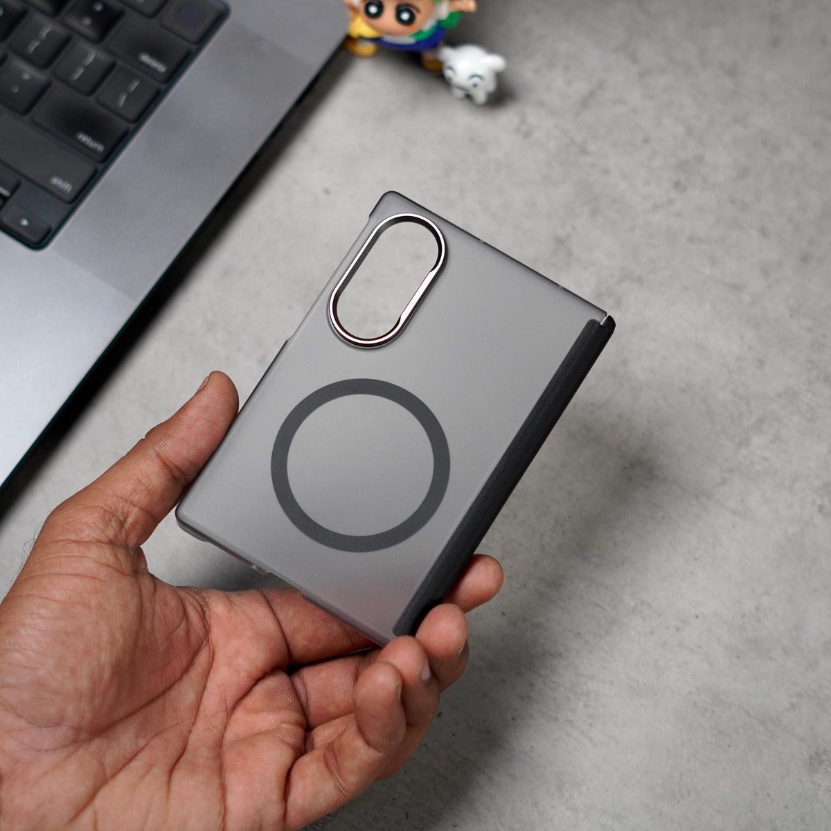 Spigen Matte Magsafe Design Case For Galaxy Fold8 ultra & Fold8 Wide