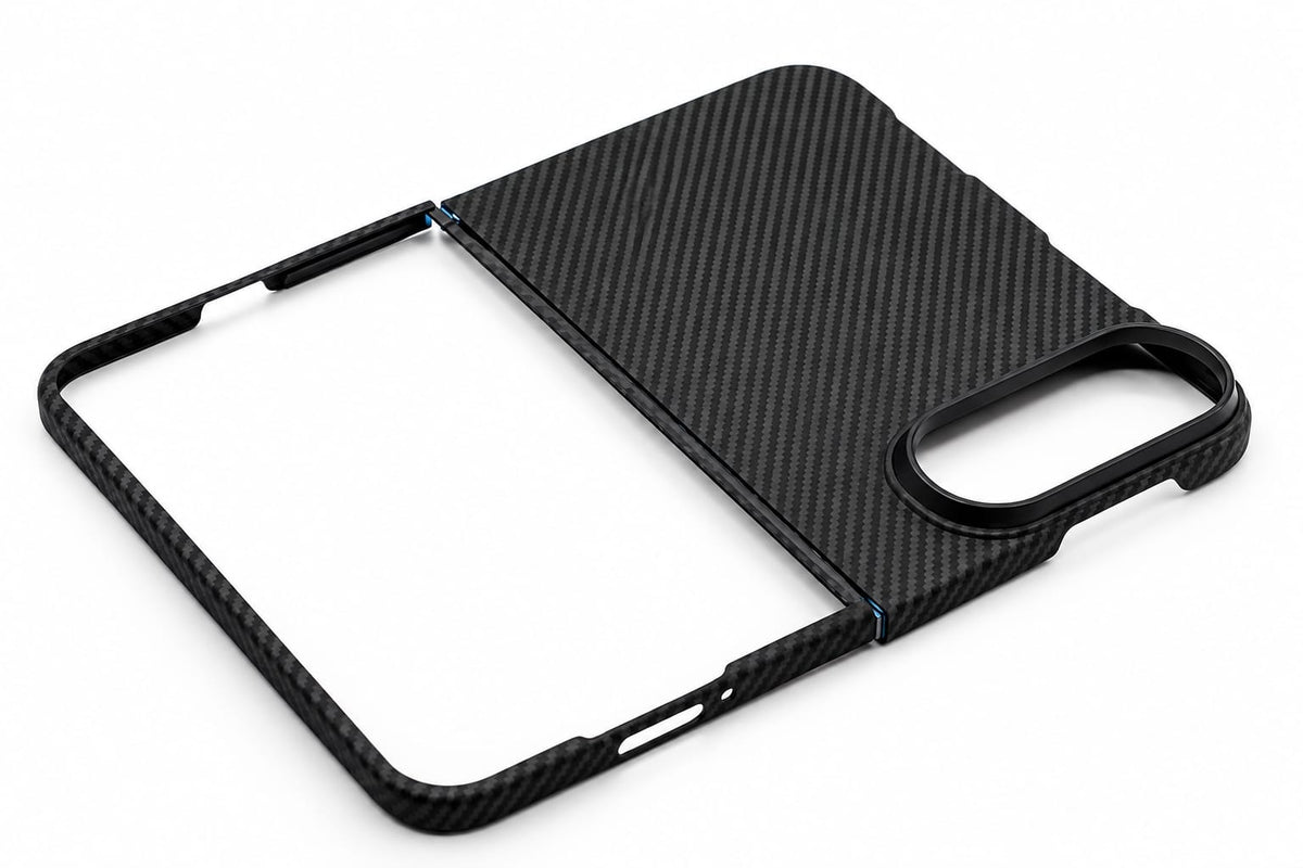 iPhone Duo case - Super thin Aramid Fiber Magsafe with 2 designs