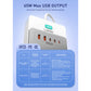65W GaN 13in1 Super Power Hub | 13-in-1 Multi-function power strip