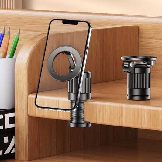 Travel Magnetic Phone Holder | Suitable for Table of Plane/train/luggage Handle/desktop