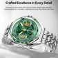 Joyroom JR-FV2 Pro Smart Watch | Green | BT Calling | Amoled | Stainless Steel