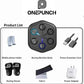 One Punch Boxing Kit | Smart Reflex Punch Trainer | Digital Sensor with LED Display | Adjustable Speed & Power | Home Fitness & Stress Relief | Premium Black