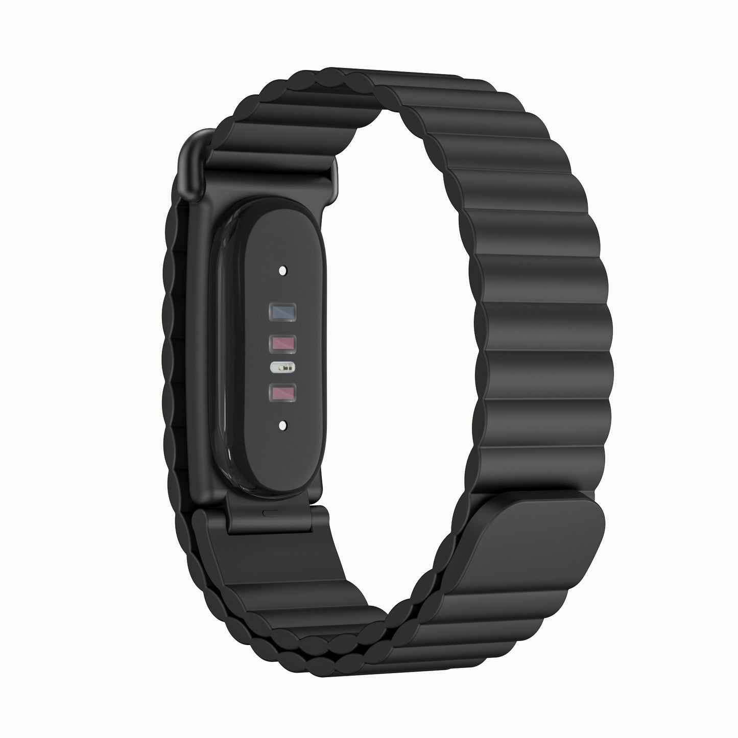 Classic Textured Silicone Magnetic strap For Google Fitbit air - Sport strap