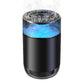 Car Perfume | Luxury Solid Fragrance Diffuser | Long-Lasting Air Freshener | Magnetic Clip | Elegant Metallic Design | Blue