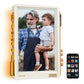 Divoom Times Frame | Transparent IPS Digital Picture Frame | WiFi Smart Display | 64GB Storage | Custom Clocks, Weather, Finance & Pixel Art | Premium Home Decor