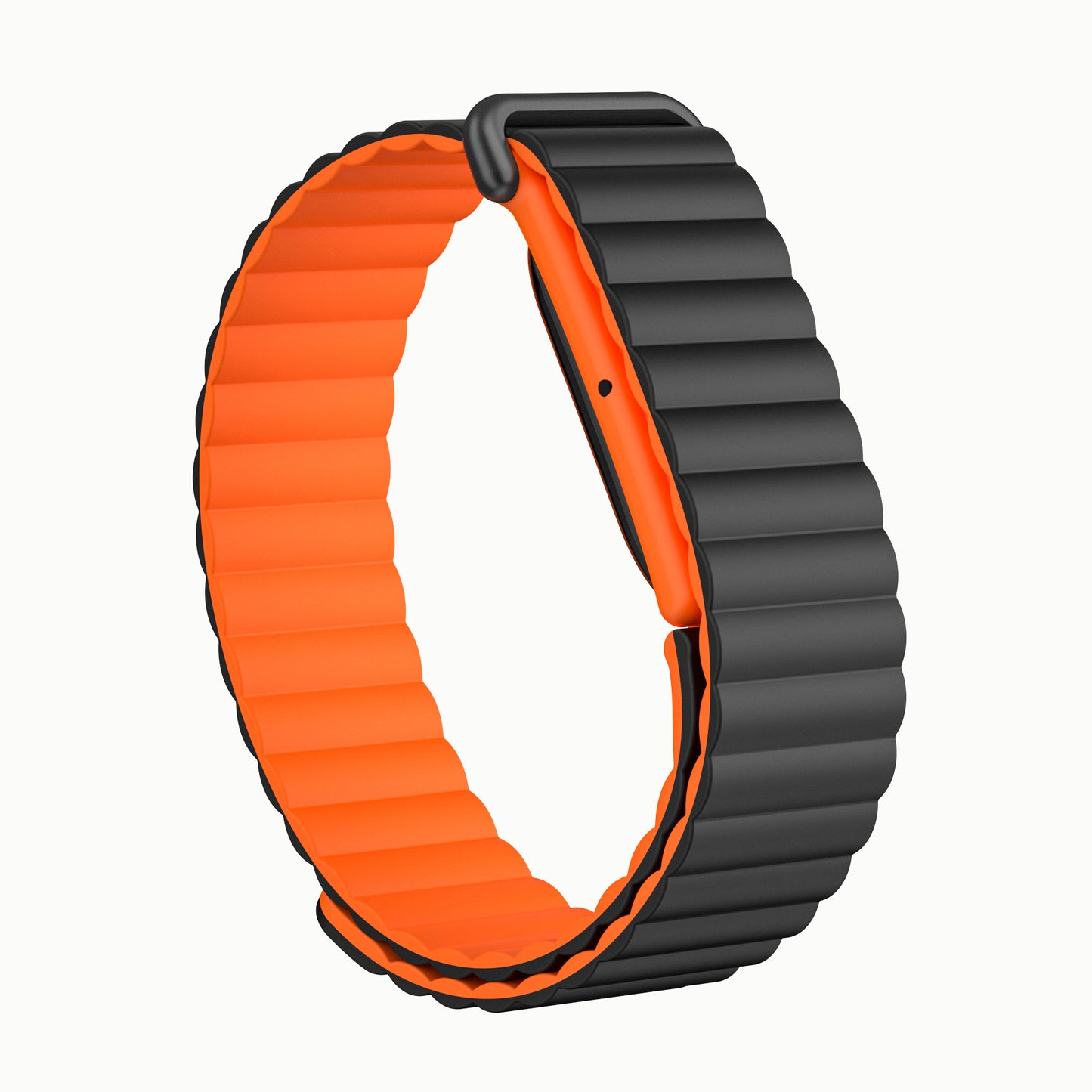 Classic Textured Silicone Magnetic strap For Google Fitbit air - Sport strap