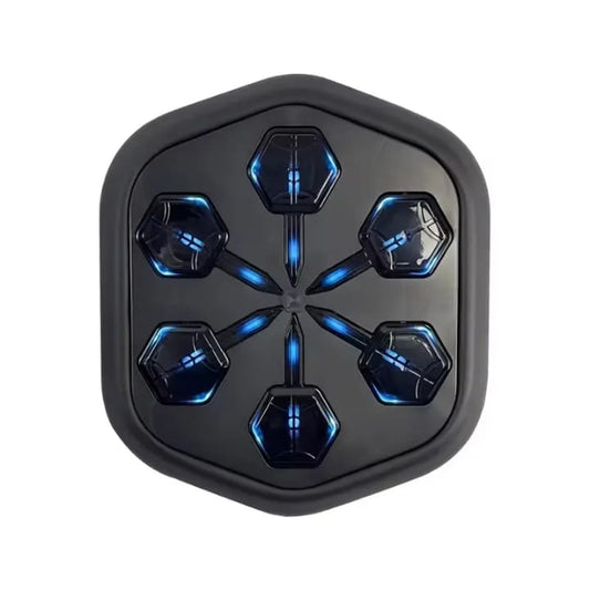 One Punch Boxing Kit | Smart Reflex Punch Trainer | Digital Sensor with LED Display | Adjustable Speed & Power | Home Fitness & Stress Relief | Premium Black