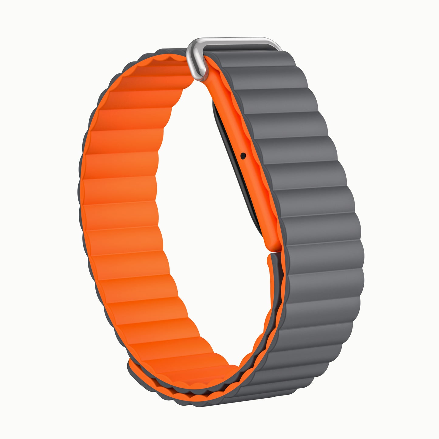Classic Textured Silicone Magnetic strap For Google Fitbit air - Sport strap