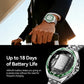 Joyroom JR-FV2 Pro Smart Watch | Green | BT Calling | Amoled | Stainless Steel