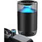 Car Perfume | Luxury Solid Fragrance Diffuser | Long-Lasting Air Freshener | Magnetic Clip | Elegant Metallic Design | Blue