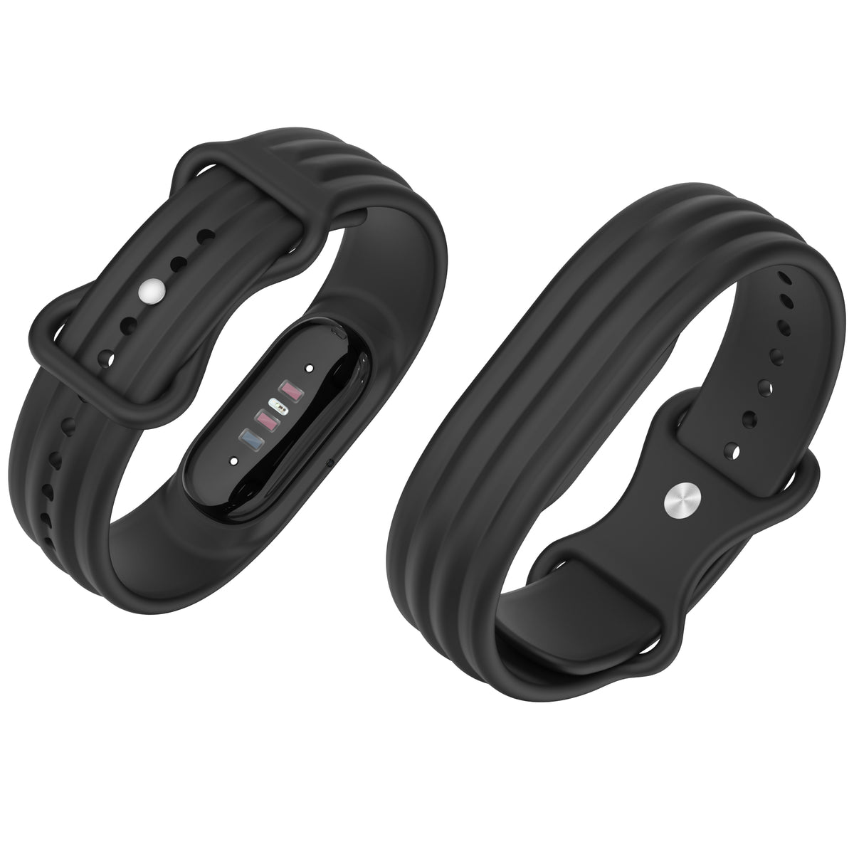 Premiun Silicon Band Compatible with Google Fitbit air, Removable soft Belts for Fitbit air Wristband, Smart watch Band for Men & Women