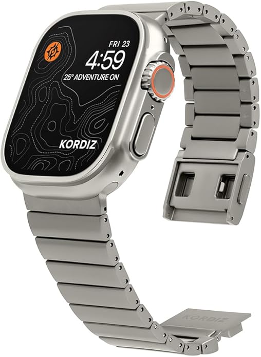 Gun Metal Strap for iWatch - Black