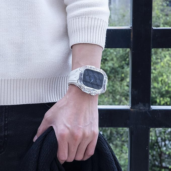 Rugged Case with Silicon Strap for iwatch | 44/45/46/49MM