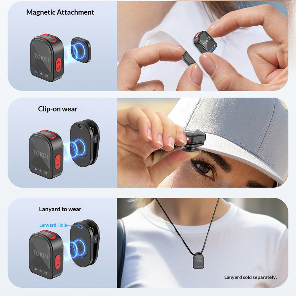 Compact Wireless Microphone | Noise cancellation | 2 Mic with Charging Case