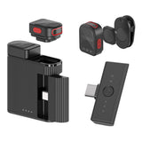 Compact Wireless Microphone | Noise cancellation | 2 Mic with Charging Case