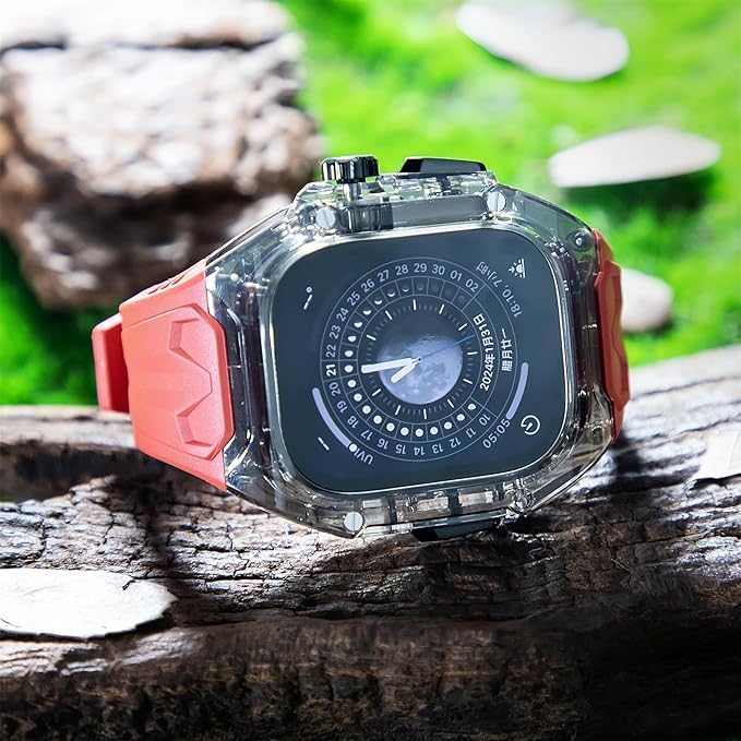 Rugged Case with Silicon Strap for iwatch | 44/45/46/49MM