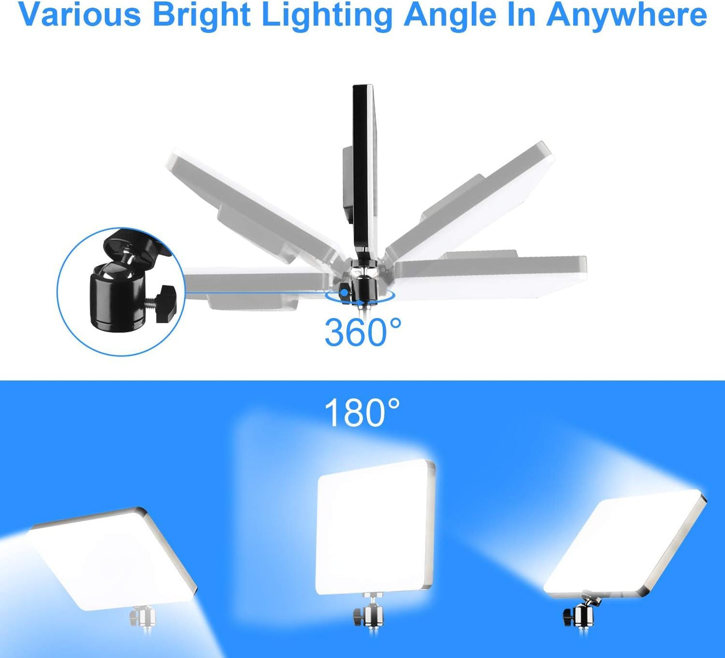 Creator softLight 11 Inch LED | Photography Lighting Panel with Remote