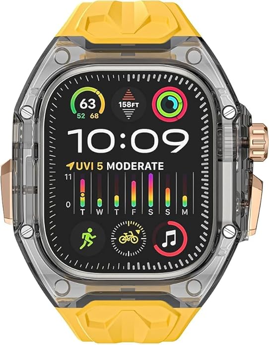 Rugged Case with Silicon Strap for iwatch | 44/45/46/49MM