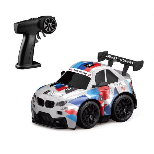 High Speed RC Drift Car with Spark Effect | With LED Lights & Replaceable Drift Tyres for Kids