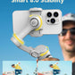 Smart Gimbal Stabilizer for MOBILE with OLED Display,White
