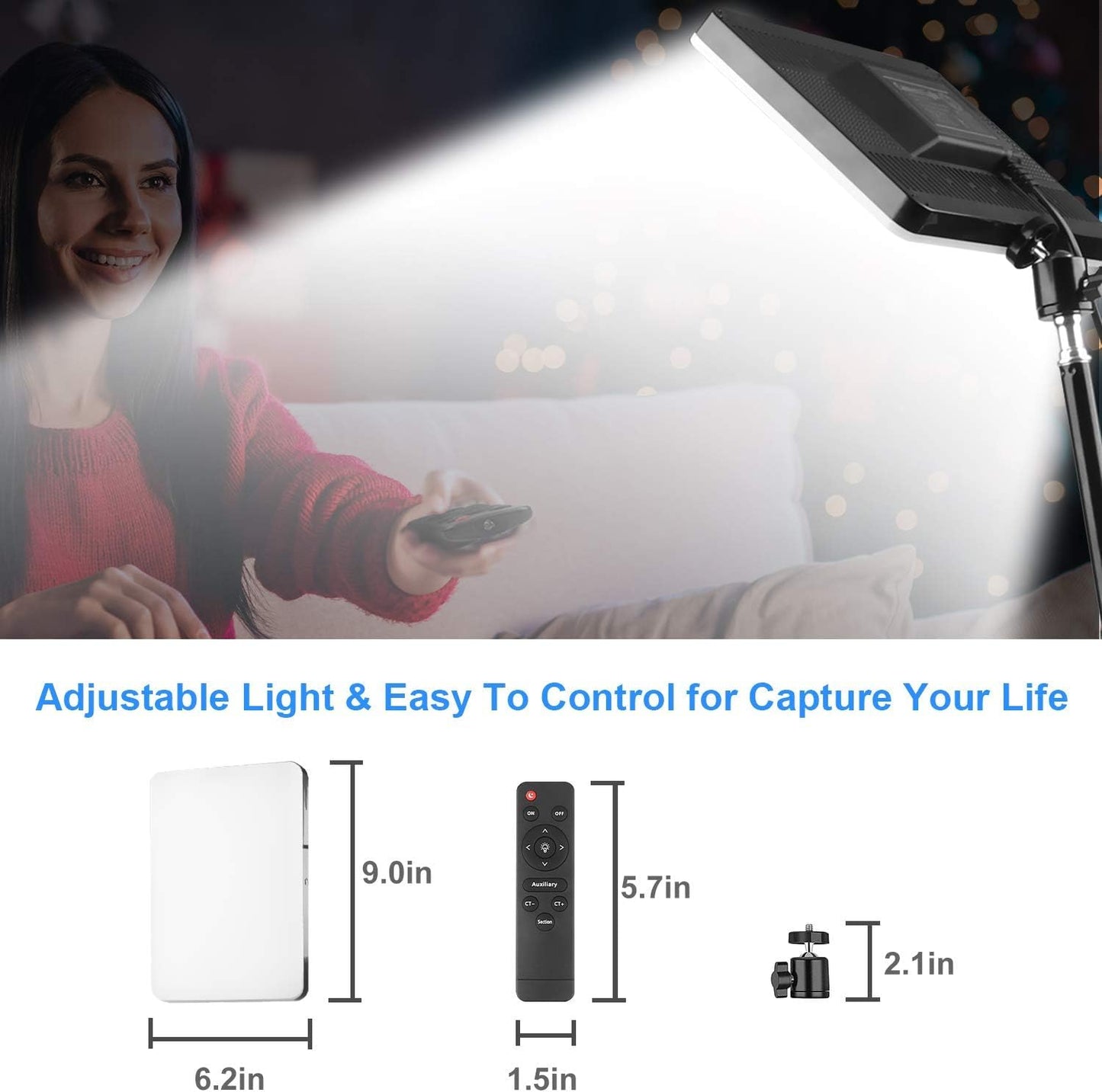 Creator softLight 11 Inch LED | Photography Lighting Panel with Remote