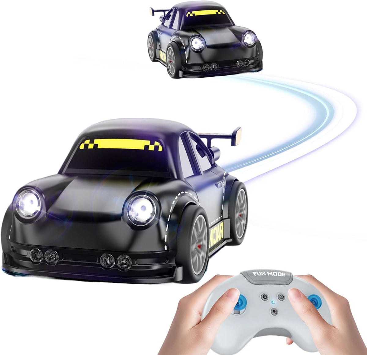New Sensor-Controlled Remote Car Toy Radio Gesture Induction Lights & Music RC Car 360° Drift Stunt