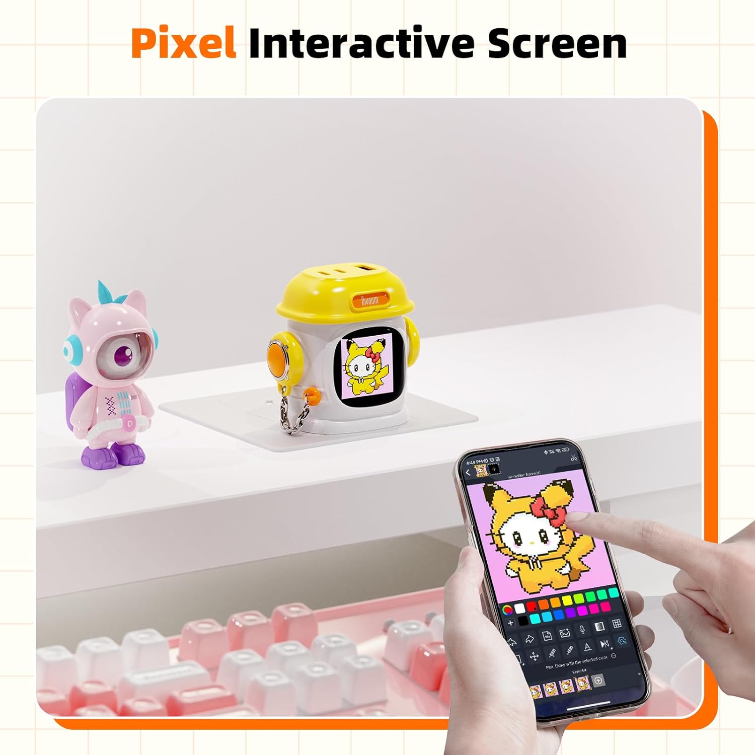 Divoom Dipow-65W Multi-socket Fast Charger | 1.5M Official Fast Charge Cable Included