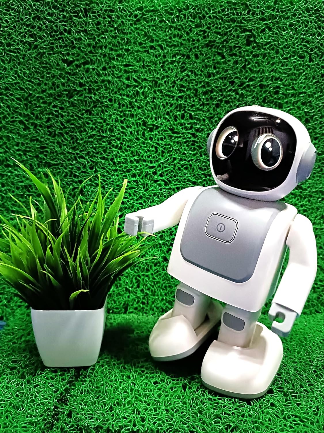 Robert Dancing Speaker RS01 | 1800mAh Rechargeable | LED Motion Display | Bluetooth 5.0 Wireless Speaker | Smart Dancing Robot | Portable Premium Audio Device