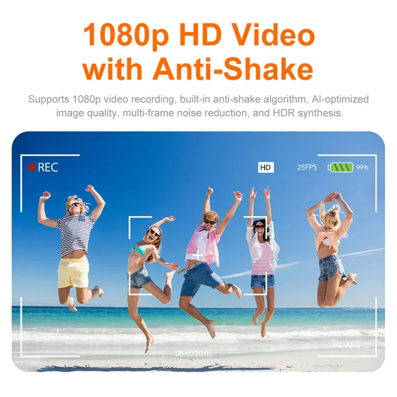 AI Smart Glasses with Camera | Video Recording | Photo Capture
