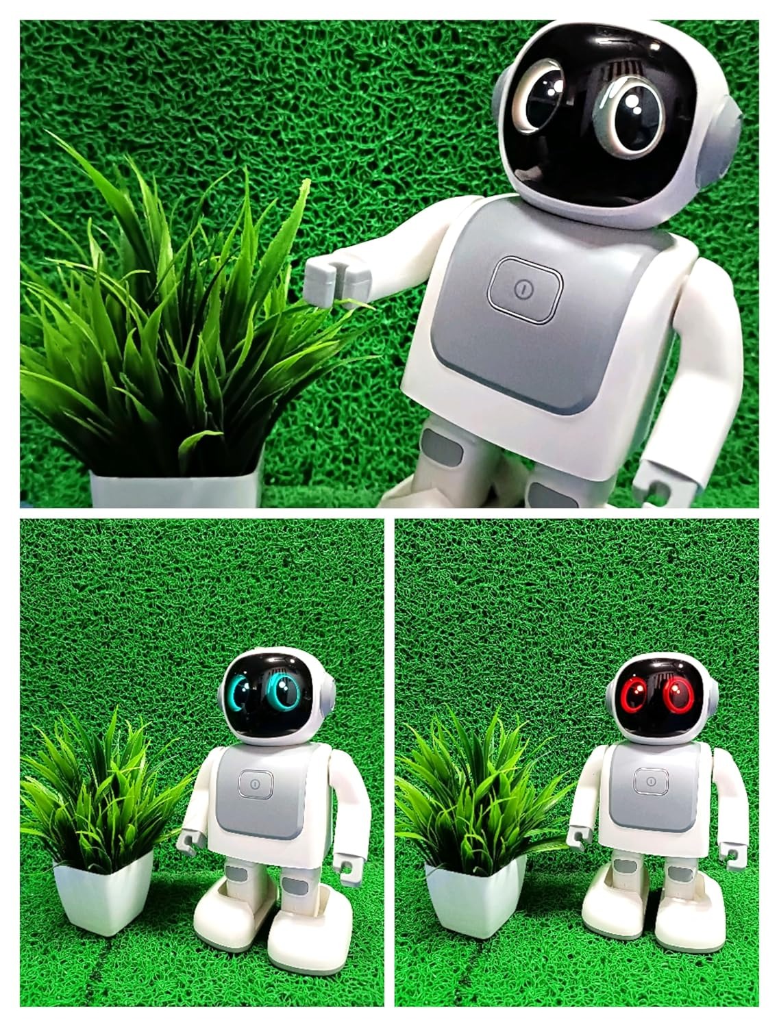 Robert Dancing Speaker RS01 | 1800mAh Rechargeable | LED Motion Display | Bluetooth 5.0 Wireless Speaker | Smart Dancing Robot | Portable Premium Audio Device