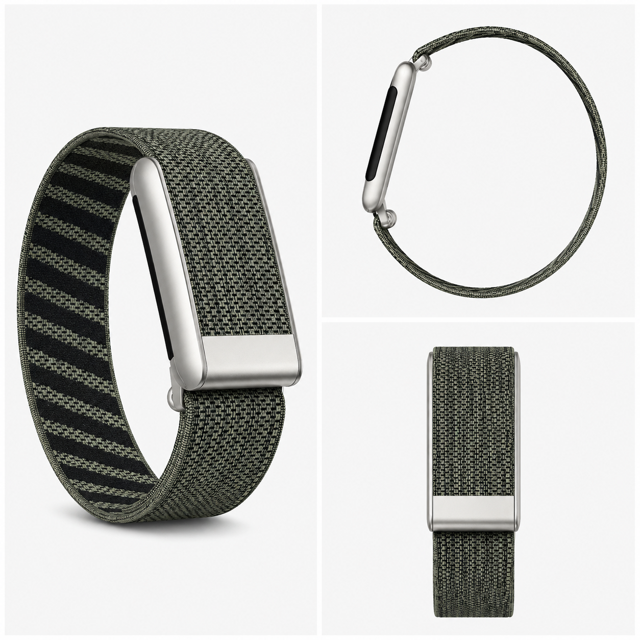 Whoop Nylon Strap 5.0 Peak Compatible Band – Premium Breathable Elastic Nylon Replacement Strap with Magnetic Clasp | Compatible with WHOOP 5.0 & Peak