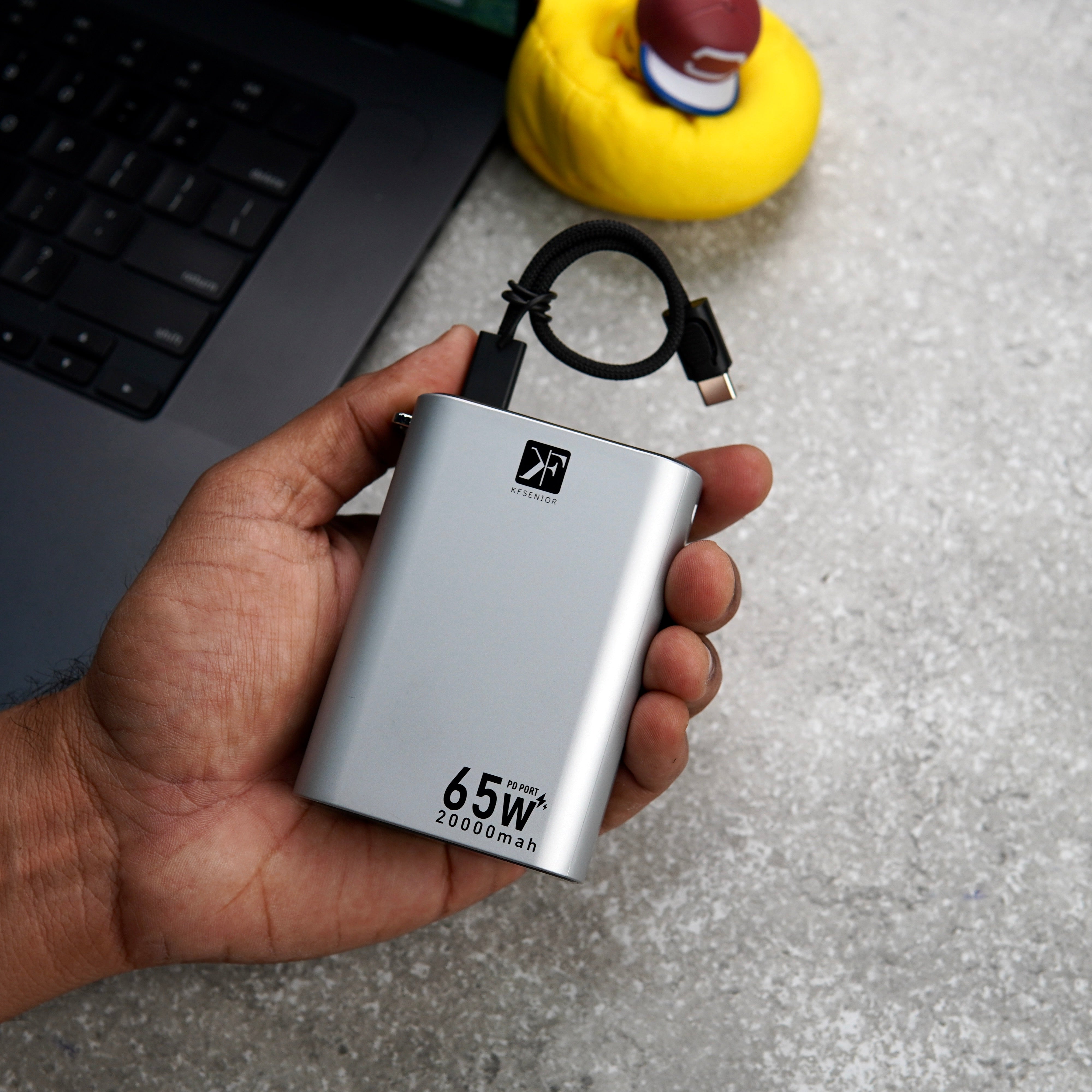 65W Super Fast PowerBank | 20000mAH | Dual TypeC + USB Ports