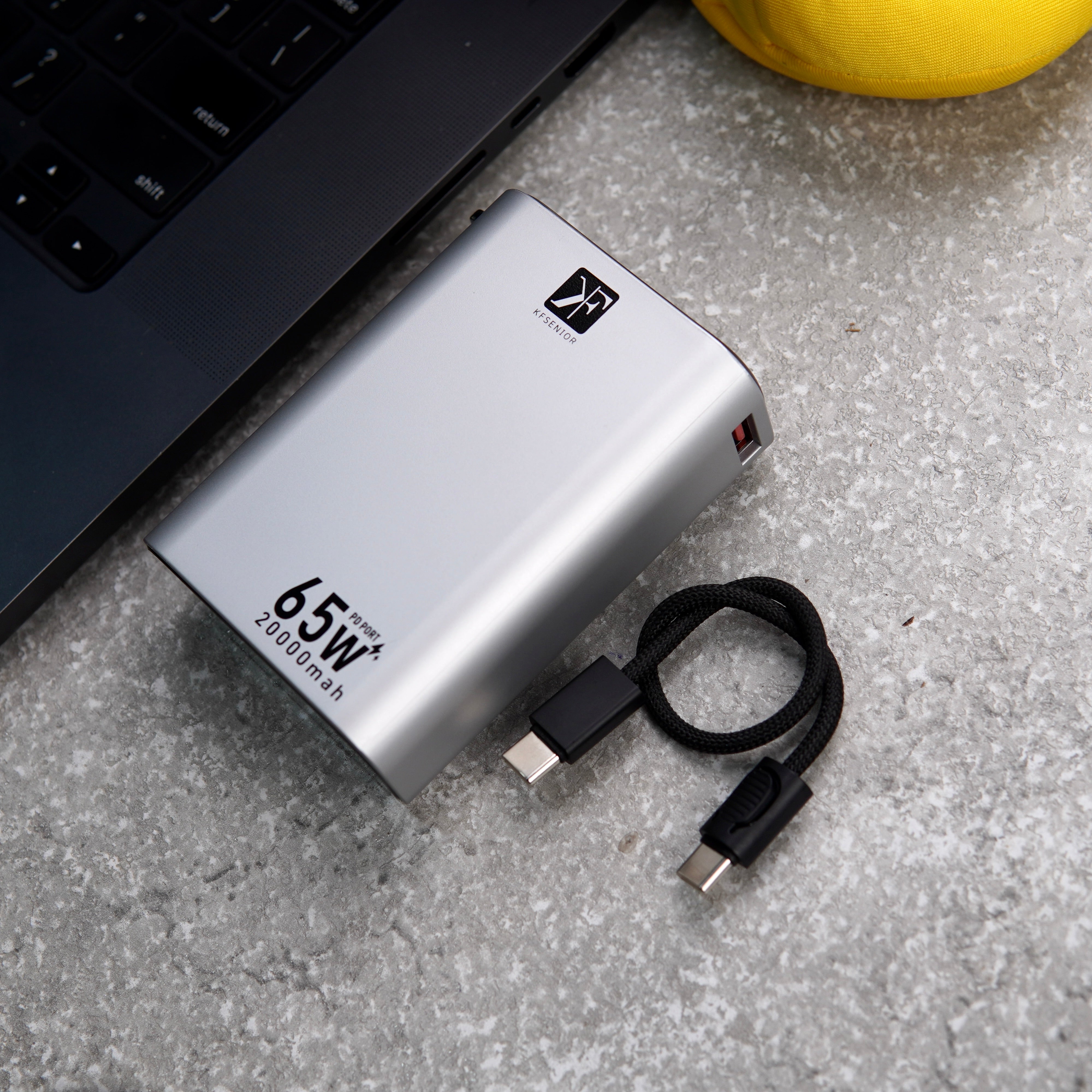 65W Super Fast PowerBank | 20000mAH | Dual TypeC + USB Ports