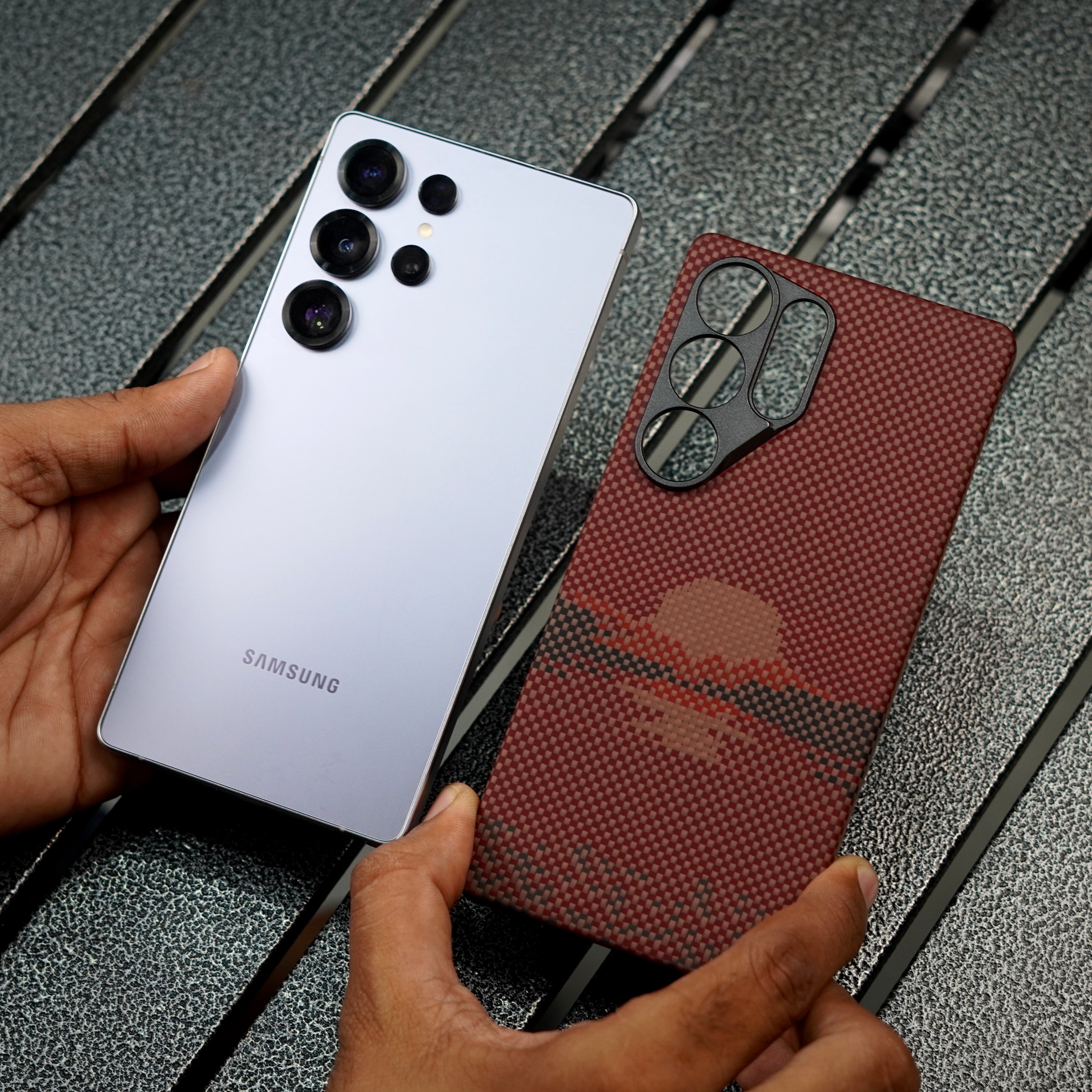 New Sunset Kevlar Case | So Thin & Strong | with MagSafe | Most Trending Case