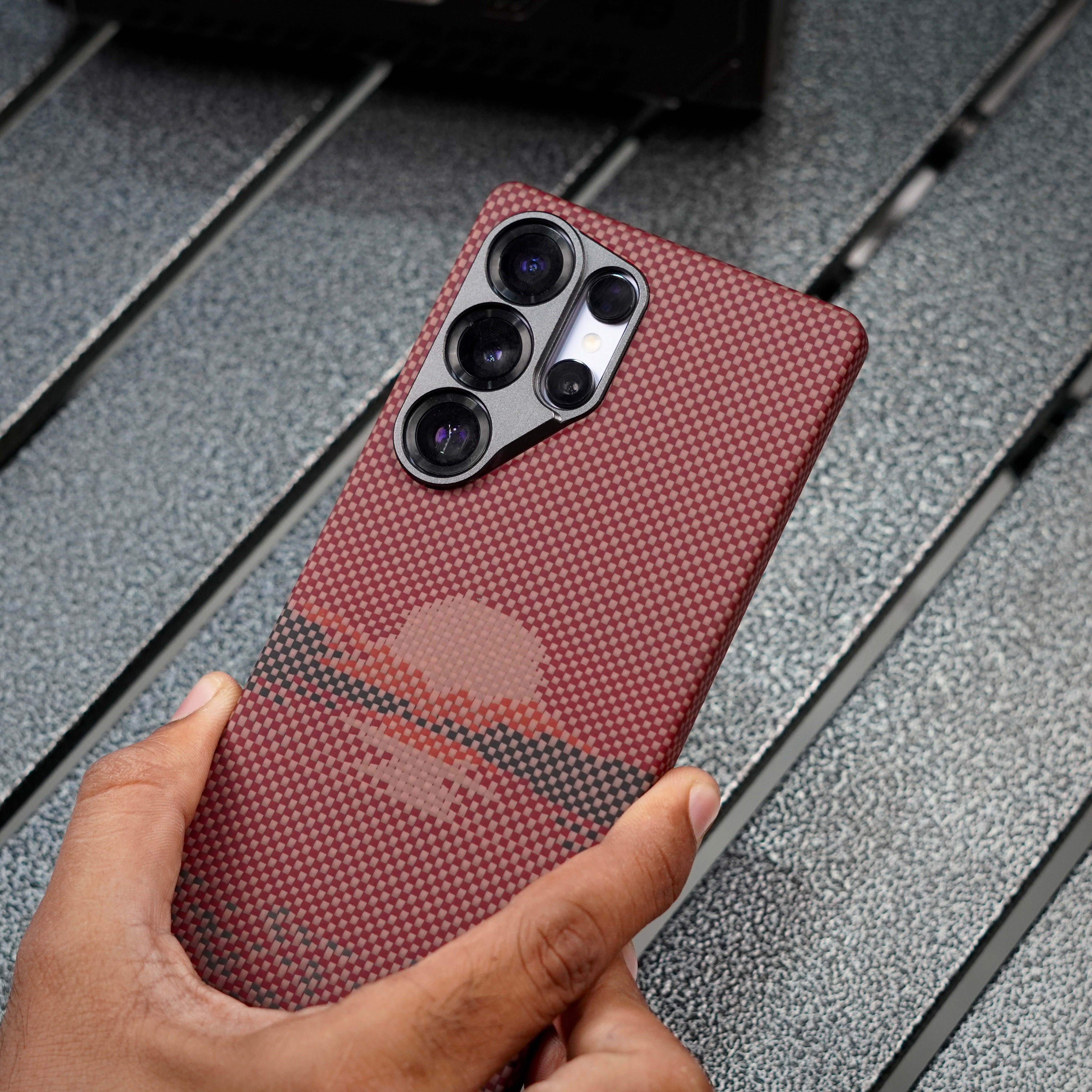 New Sunset Kevlar Case | So Thin & Strong | with MagSafe | Most Trending Case