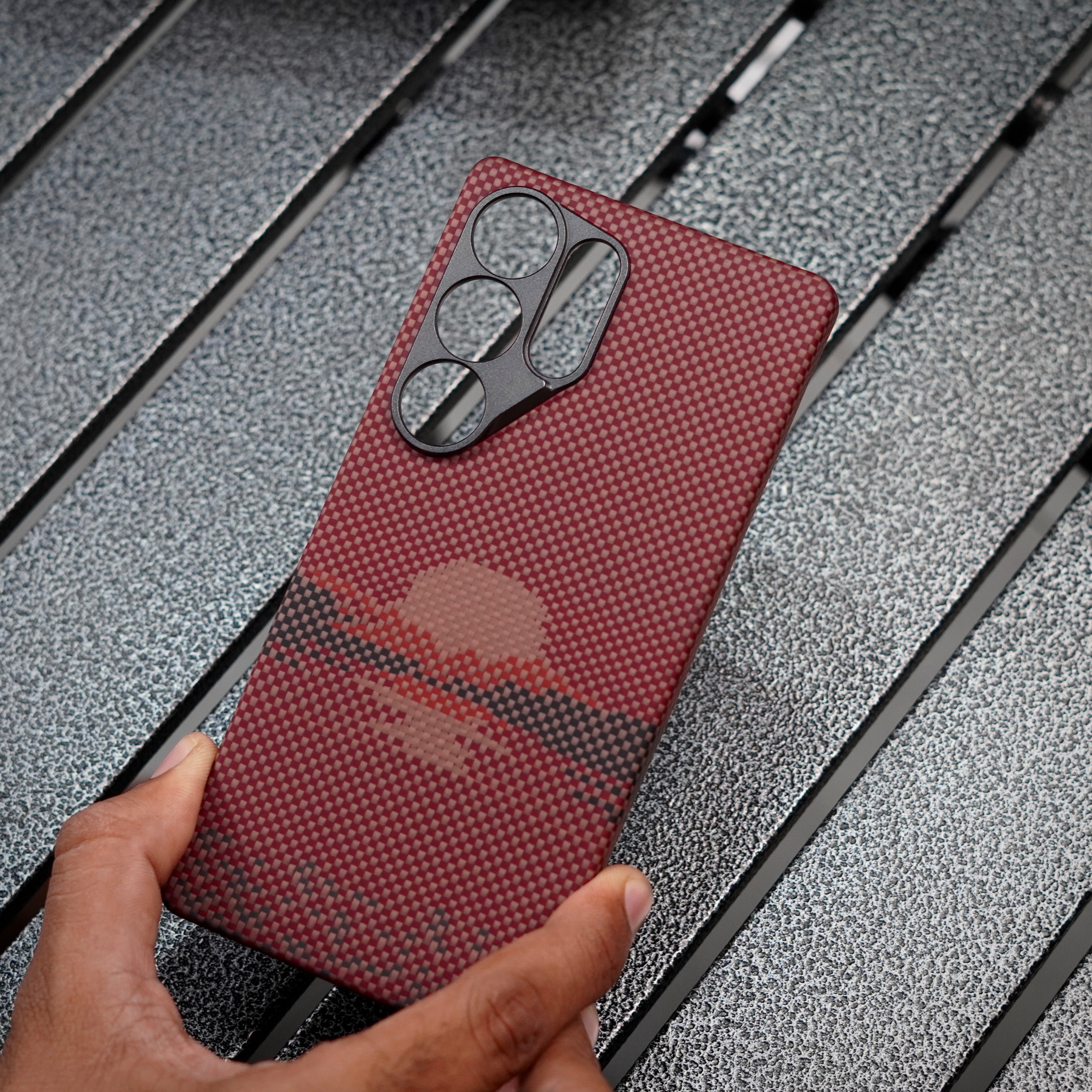 New Sunset Kevlar Case | So Thin & Strong | with MagSafe | Most Trending Case