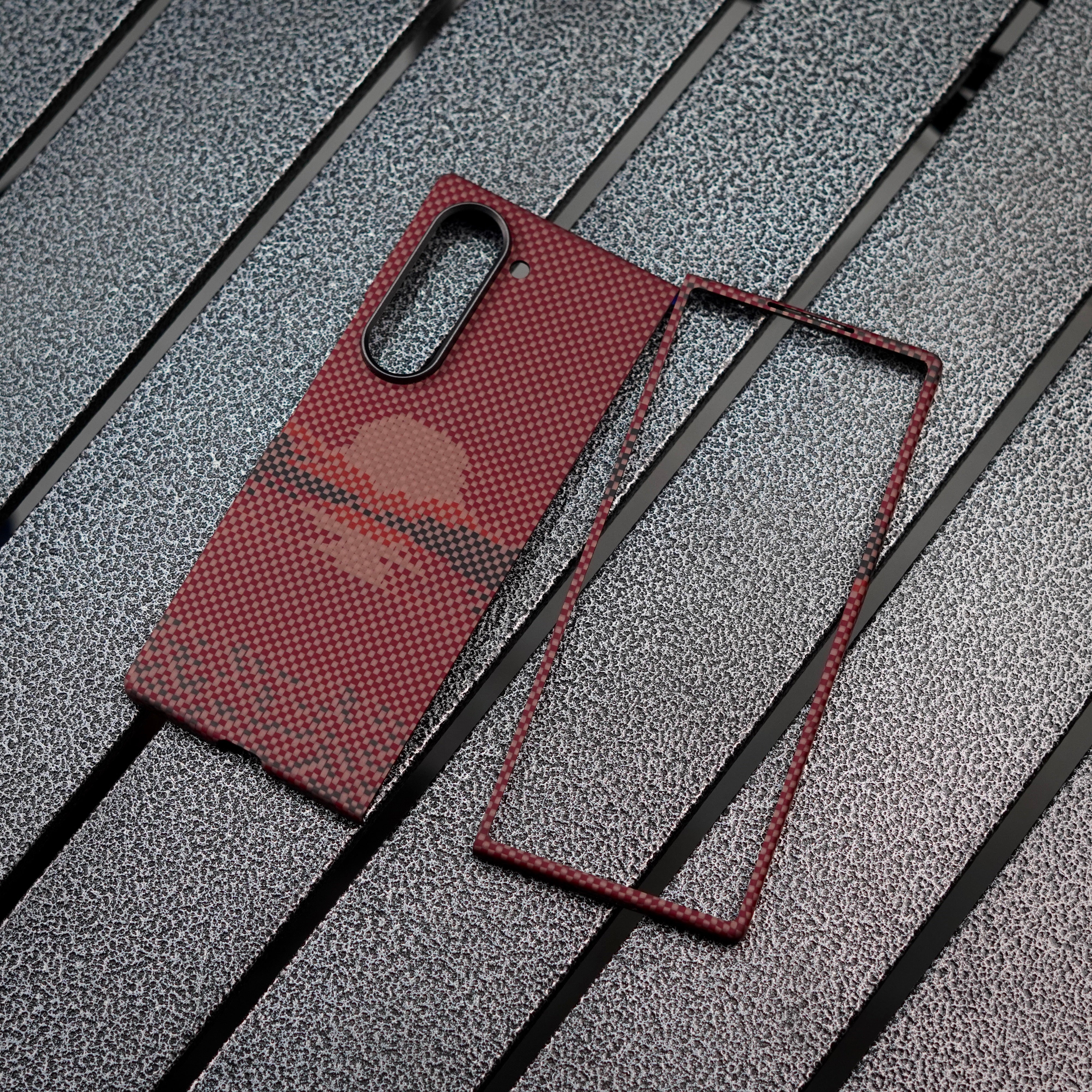 New Sunset Kevlar Case | So Thin & Strong | with MagSafe | Most Trending Case