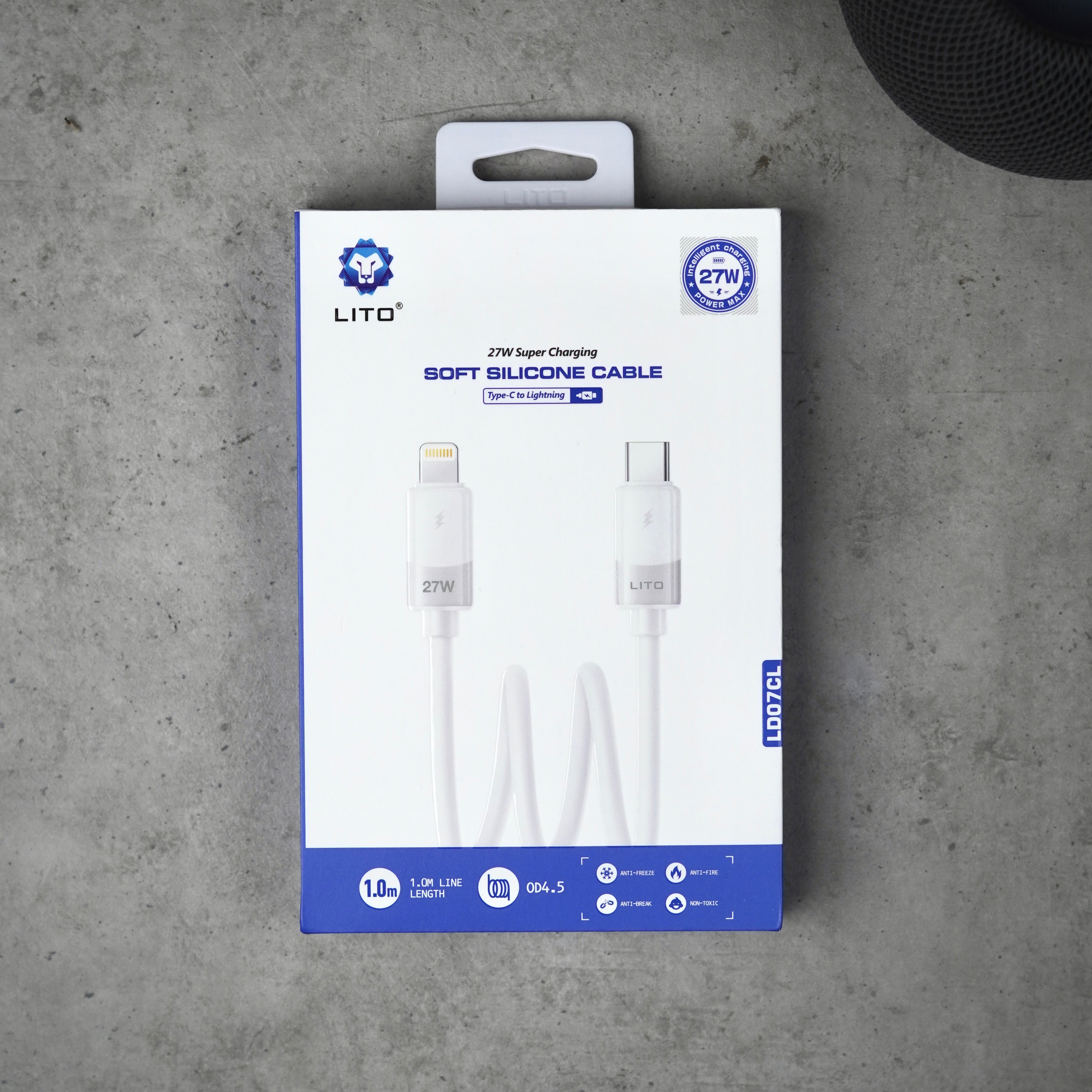 LITO Soft Silicon Cable | 2.4A Fast Charge