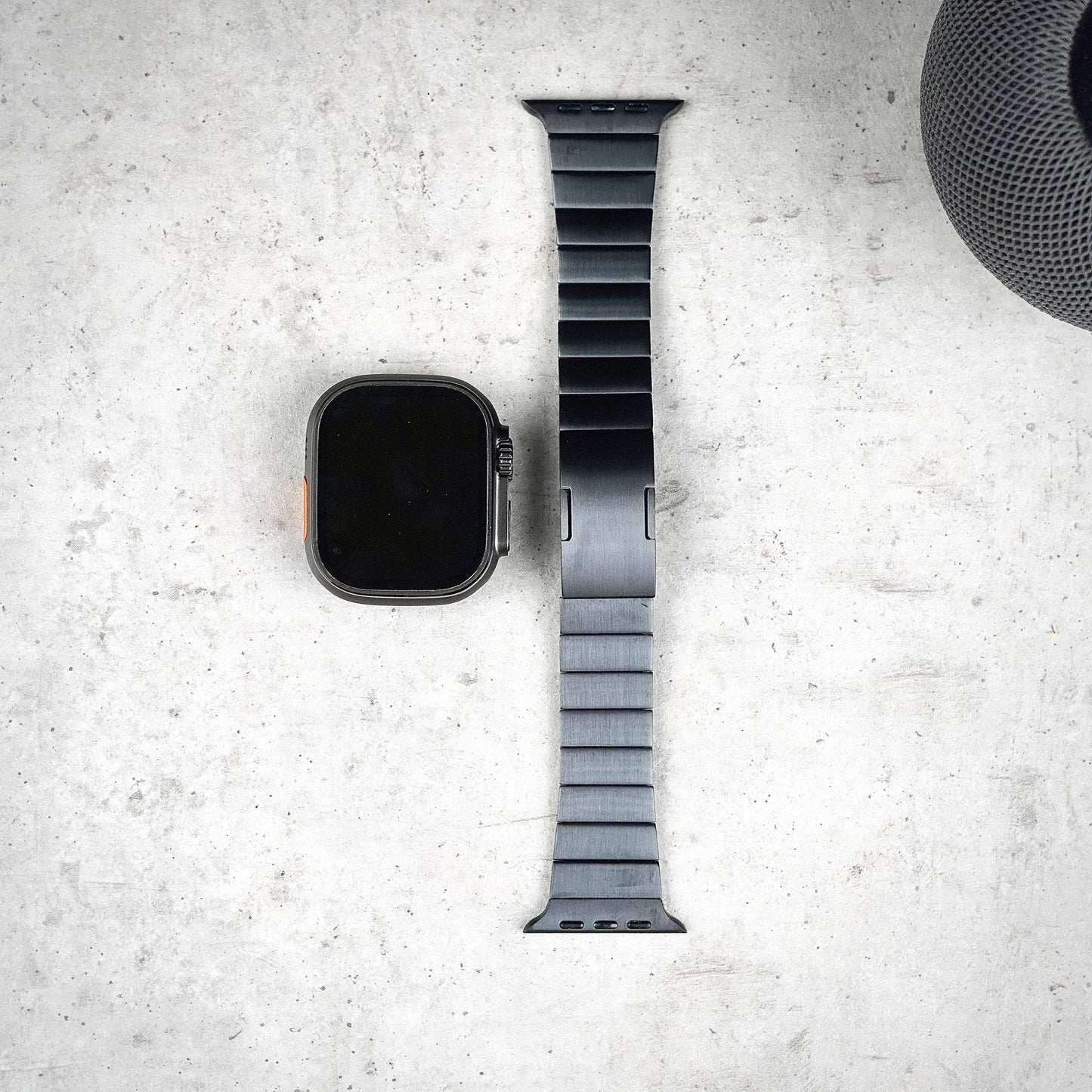Gun Metal Strap for iWatch - Black