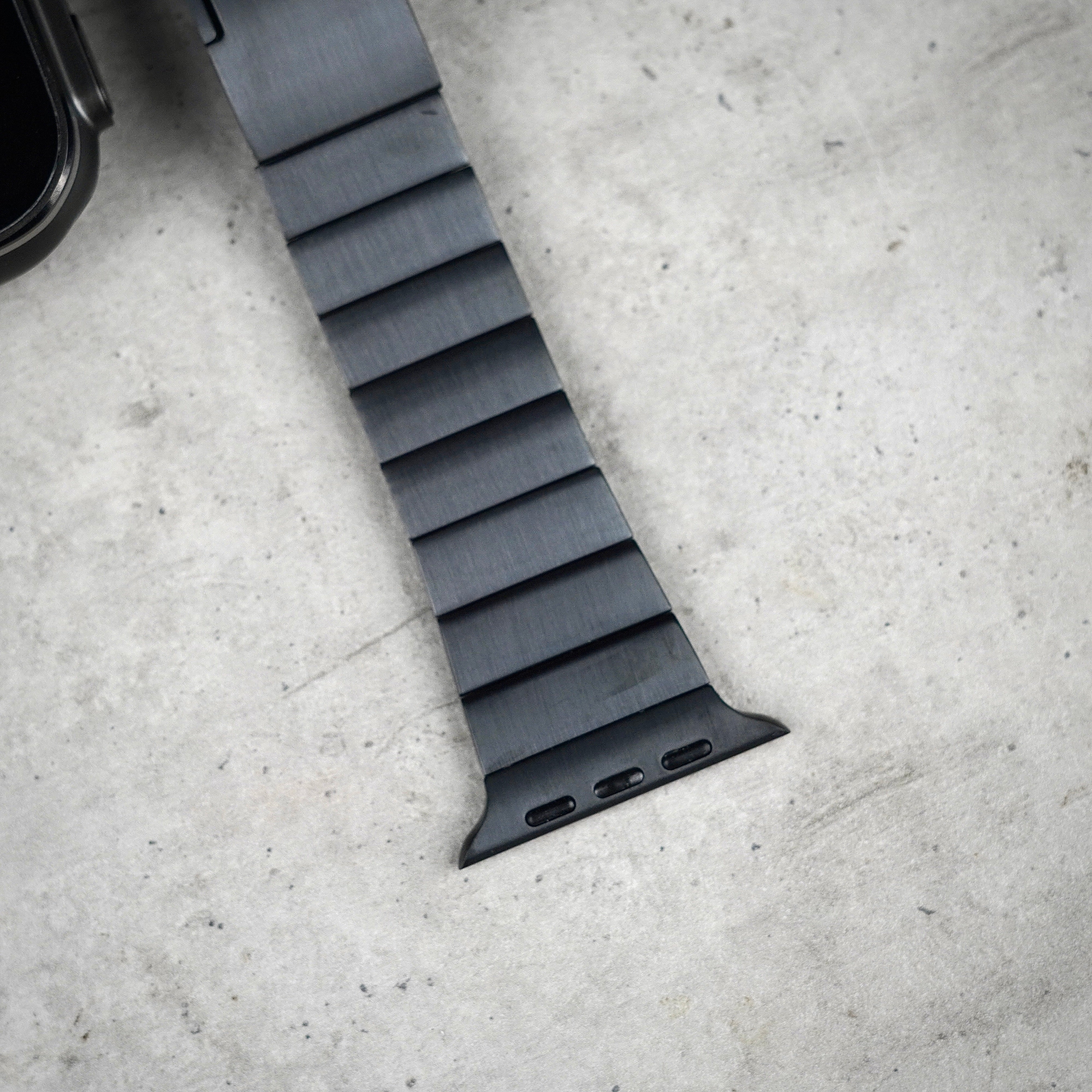 Gun Metal Strap for iWatch - Black