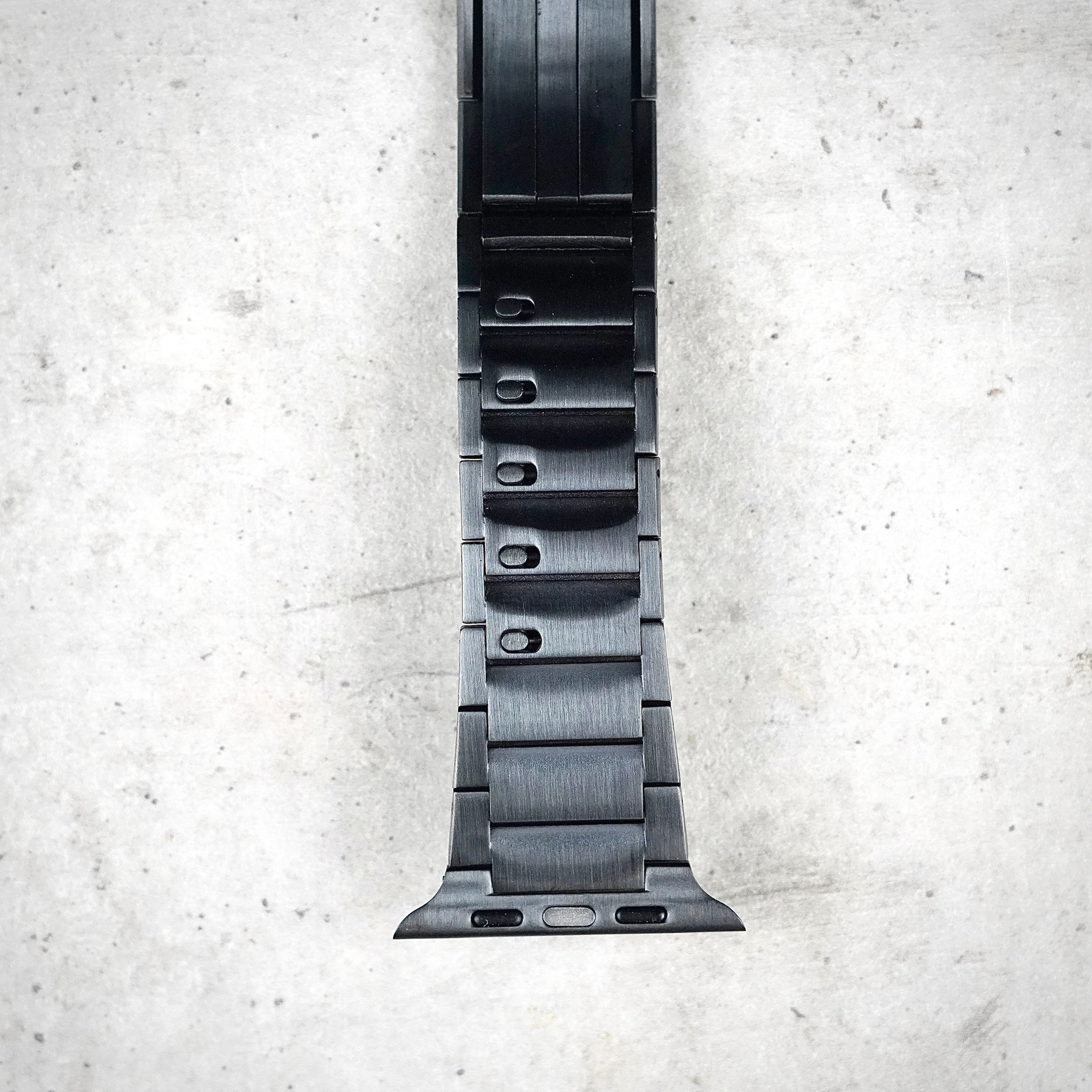 Gun Metal Strap for iWatch - Black