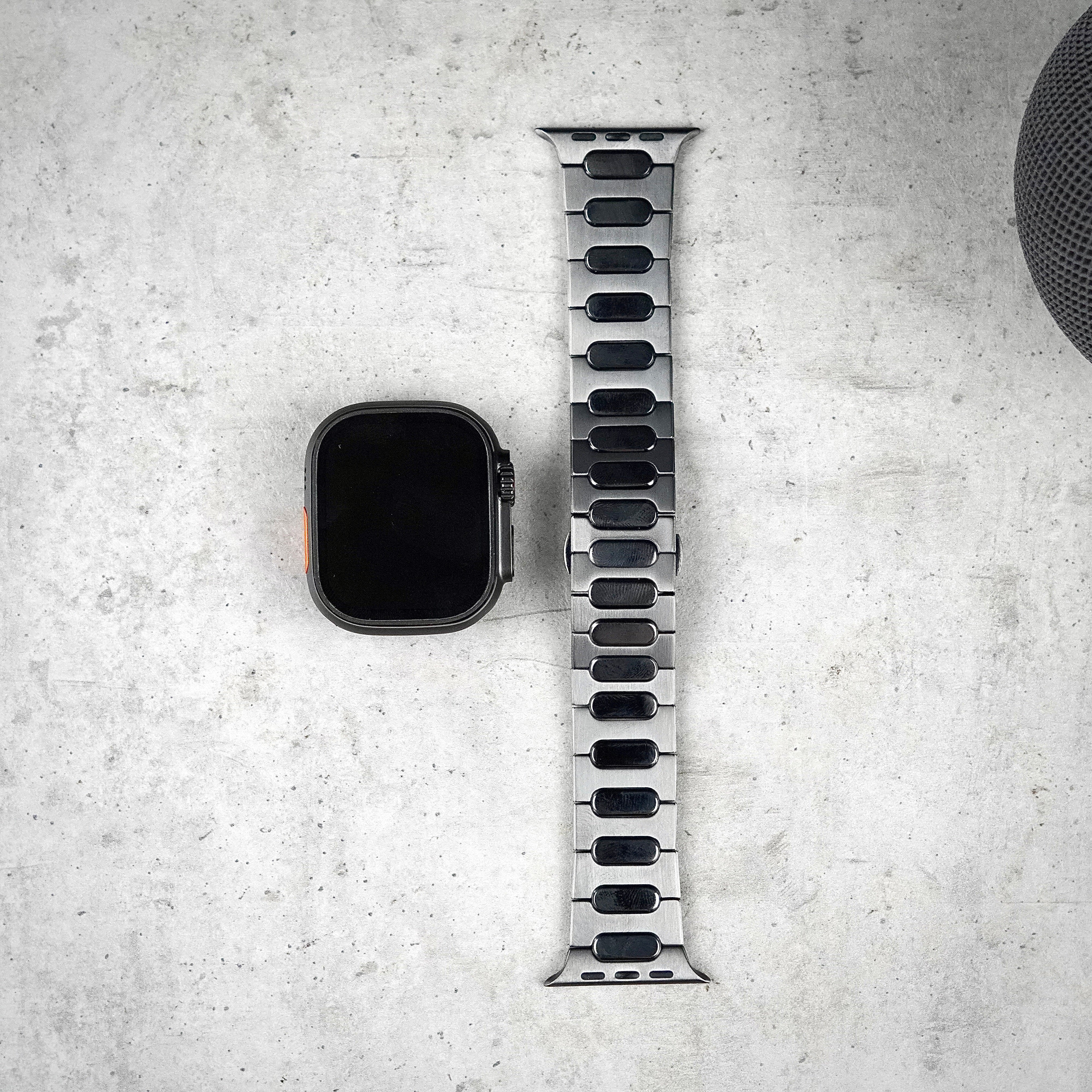 Metallic Snap Strap for iWatch