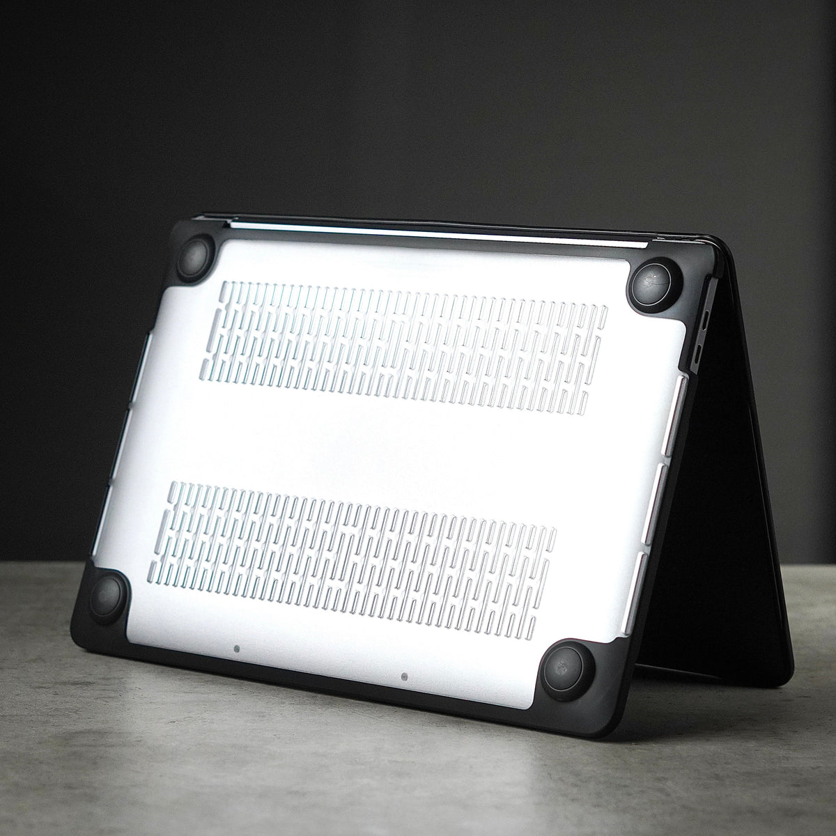 Black Border Case for MacBook | With KeyGuard
