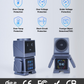 All in One Bot | 25W Wireless Charger, BT Speaker,Sleep Buddy