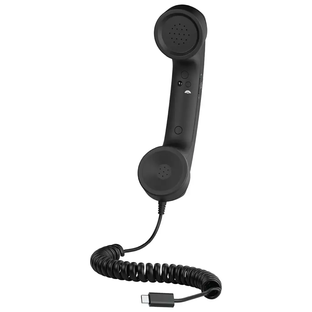 Retro Phone Handset | Type C Port | 1M Cable